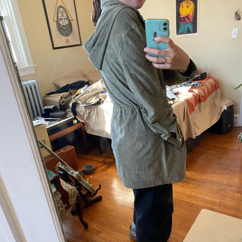 Olive Fall Jacket - image 2